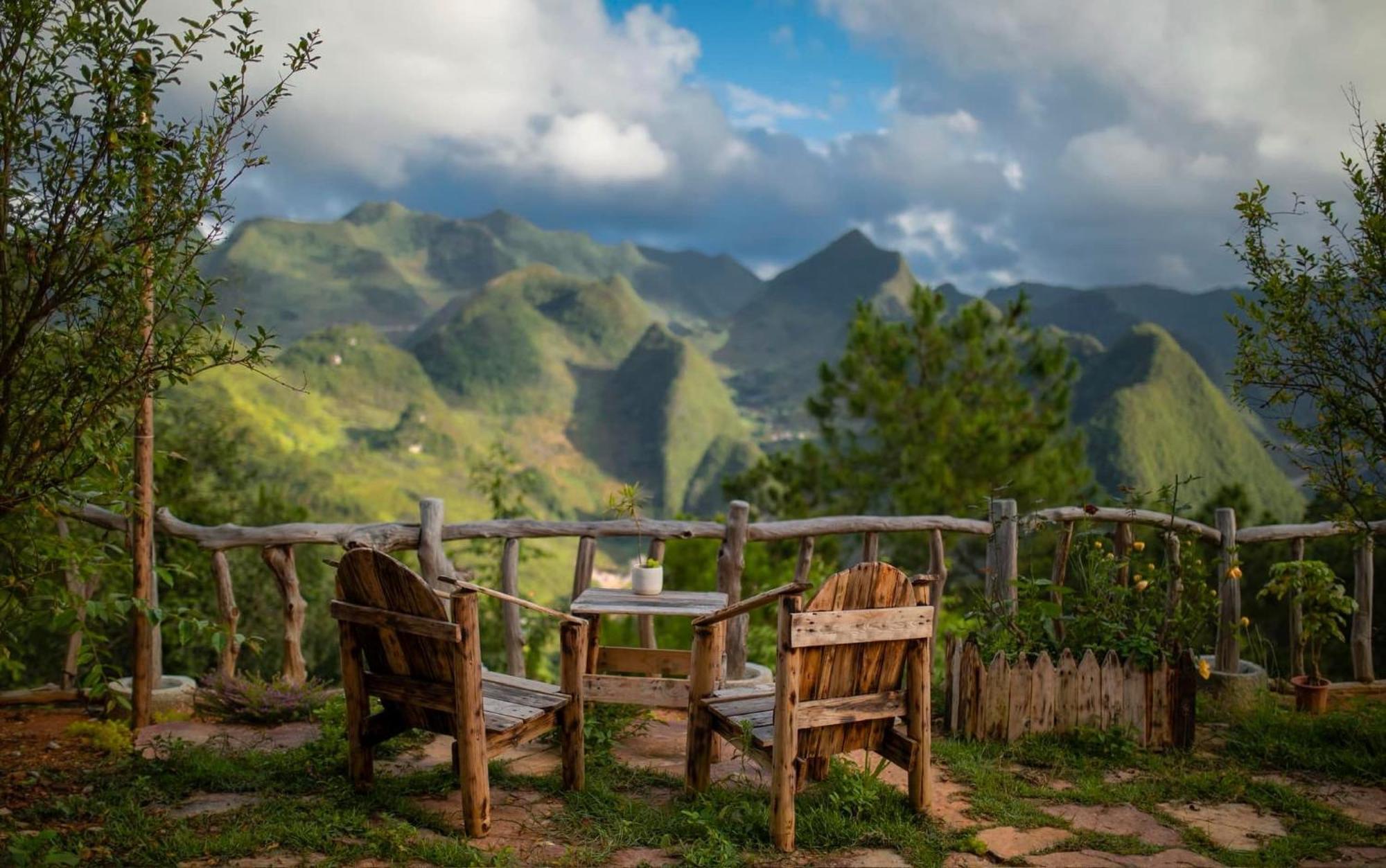 Khoi Panorama Villa Dong Van  Buitenkant foto